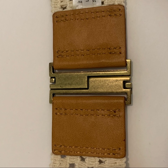 LOFT | Elastic Knit Belt Brass Buckle - Picture 5 of 11